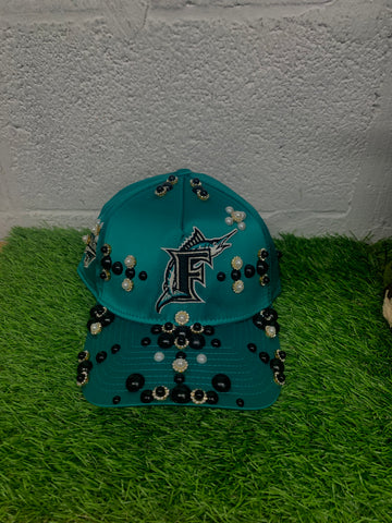 MARLINS RHINESTONE SNAPBACK