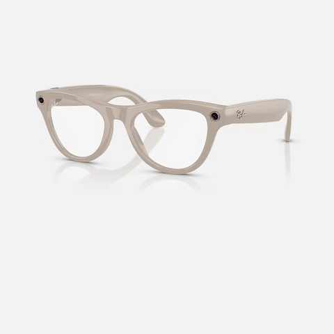 Ray-Ban Meta Shiny Chalky Gray Transition/Sapphire