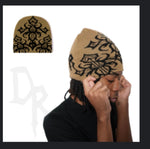 Dead Romance Lovers Remorse Beanie Tan & brown