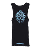 CH Toddler Ribbed Tank (Black/Blue)