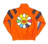 Rhinestone Orange Track Jacket