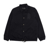 Eye Chart Logo Monogram Coach Jacket (Black)