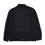 Eye Chart Logo Monogram Coach Jacket (Black)