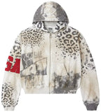 Cheetah ZipUp Hoodie