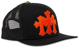 CH Cemetery Cross Trucker Hat (Black/Orange)