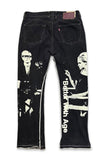 Better With Age Derby Pleated Denim (Black)