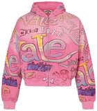 BubbleGum Zip-Up (Pink)