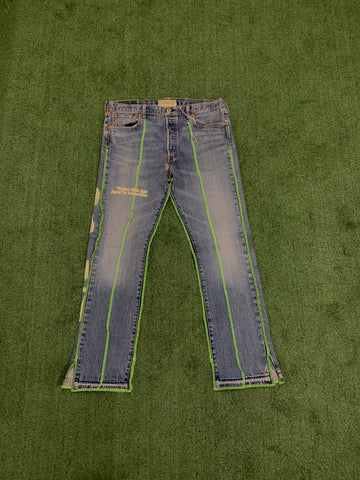 Better With Age Denim Face Jeans