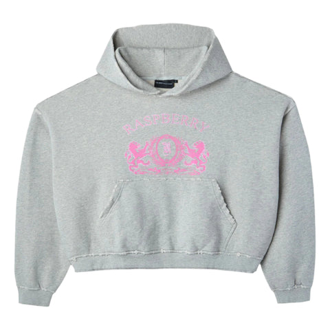 Raspberry Crest Hoodie