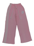 Plastik Pink Rhinestone Sweatpants