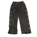 Blessed Black Baggy Sweatpants