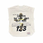 RRR123 Caution The Baby Jesus Sleeveless Tee