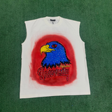 Ukeme University Sleeveless TEE White