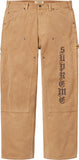 Supreme/The Great China Wall Double Knee Painter Pant (Tan)