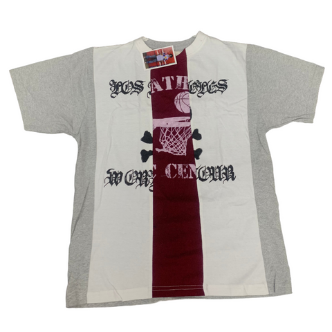 Amis Et Fleur Hoop Shirt White/Grey