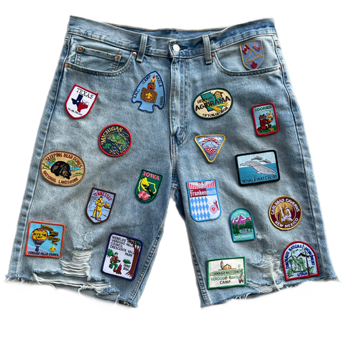 Daisy Land Denim Short