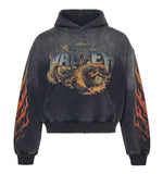 Serpent Pullover Hoodie (Black)