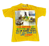 Gibberish Tee (Yellow)