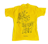 Gibberish Tee (Yellow)