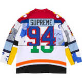 Paneled Hockey Jersey (White)