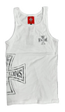 Krazy Ambitions Tank Top (White)