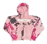 Wakoshi Splatter Hoodie (Pink)