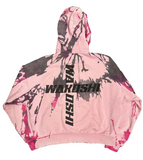 Wakoshi Splatter Hoodie (Pink)