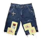 Fame Chases True Art Jorts