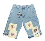 Fame Chases True Art Jorts
