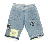 Fame Chases True Art Jorts