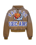 Sunny Zip Up (Brown)
