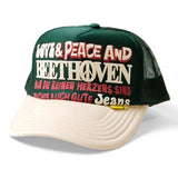 Kapital Love & Peace and Beethoven Trucker (Green)
