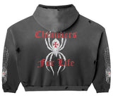 Black Widow Zip Up