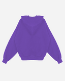Purple Script Label Hoodie