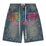 Ice Cream Jorts (Blue)