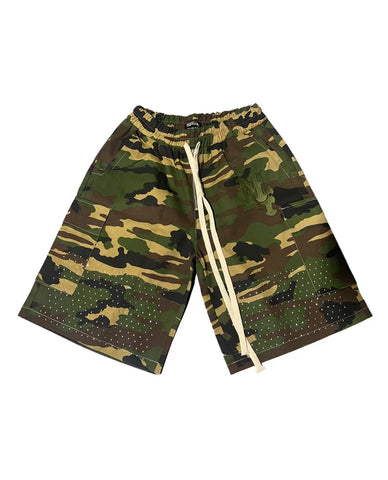 Diamond Cargo Shorts Camo
