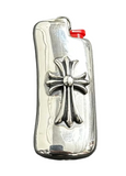 Chrome Inspired Sterling Silver Lighter Case