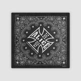 Oversized Veil Black Scarf
