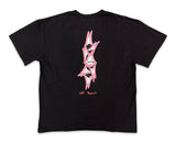 Anti Promo Pink Chomper Black Tee