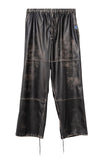 MMY Synthetic Leather Pants (Black)