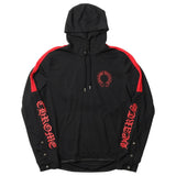 CH Snap Star Studded Hardware Hoodie (Black/Red)