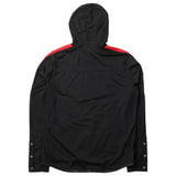 CH Snap Star Studded Hardware Hoodie (Black/Red)