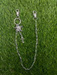 Chrome Hearts Inspired Cross Wallet chain