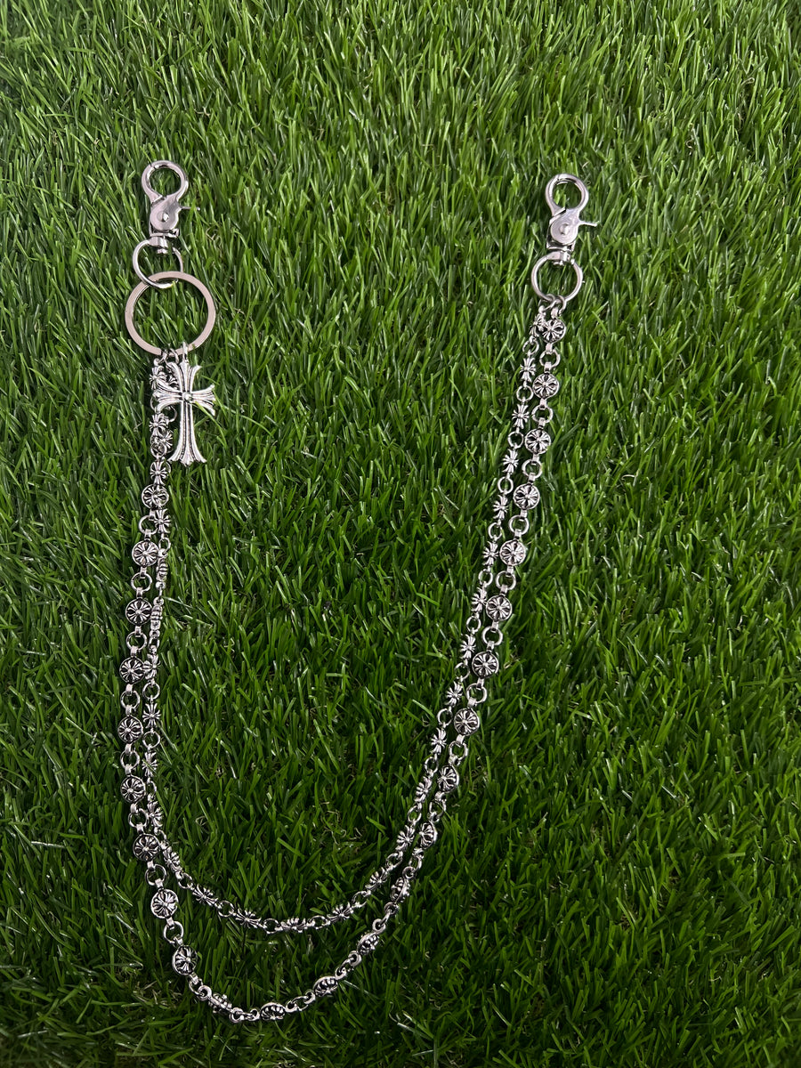 Chrome Hearts Inspired Cross Wallet chain – Token Miami