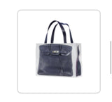 I'm Calling Security Blue Grocery Bag