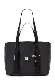 Off White OW Logo Small Tote Bag