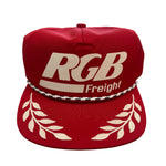 RGB FREIGHT TRUCKER HAT - NYLON RED