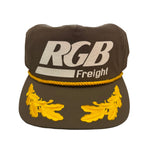RGB FREIGHT TRUCKER HAT - NYLON BROWN