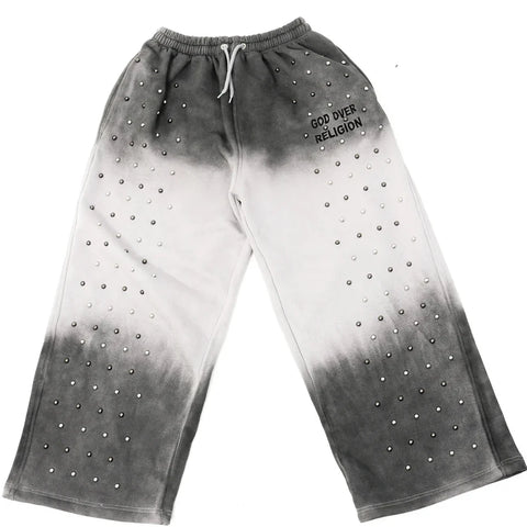 GOD OVER RELIGION “Studded" Sweats