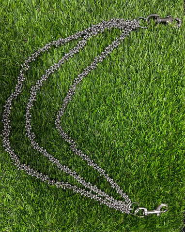 Triple Beaded Wallet Chain